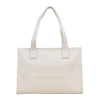 Love Moschino Tote Bags, female, Beige, Size: ONE SIZE Jc4045Pp1 Tote Bag