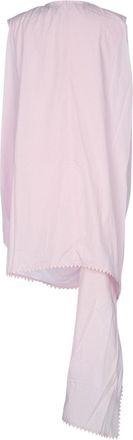 Jacquemus Womens La Robe Traversin Courte Dress Pink Principal Cotton