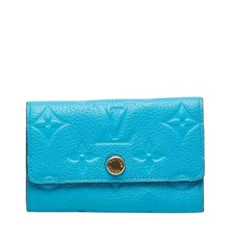 Louis Vuitton Pre-owned Wallets, female, Blue, Size: ONE SIZE Pre-owned Keycase