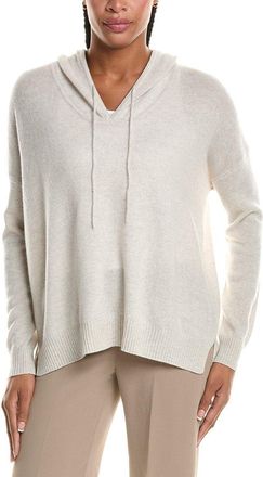 N.Peal N.Peal Maya Metal Trim 100% Cashmere Hoodie