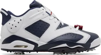 Nike Jordan Fitness, Heren, Veelkleurig, 41 EU, Leer, 6 Low Golf Olympic
