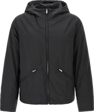 Undercover Black Cotton Full-Length Mens Jacket