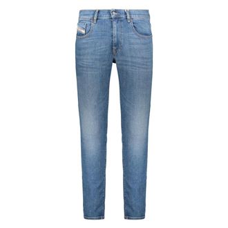 Diesel Skinny Jeans, male, Blue, Size: W38 Skinny jeans with 5 pockets