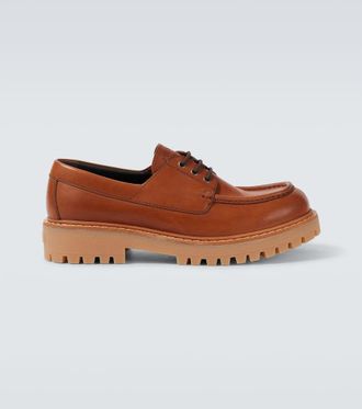 Prada St. Moritz leather loafers
