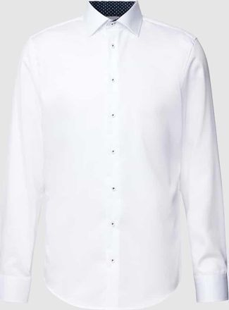 Seidensticker Regular Fit Business-Hemd mit Knopfleiste in Weiss, Gr&ouml;&szlig;e 38