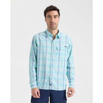 Salt Life Baitcaster SLX Performance Long Sleeve Shirt in Sea Glass at Nordstrom, Size Xx-Large
