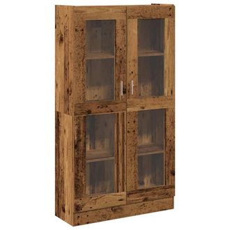 Berkfield Home Highboard Old Wood 82.5x30.5x150 cm Engineered Wood in Brown