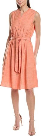 Sharagano Sleeveless Shirtdress