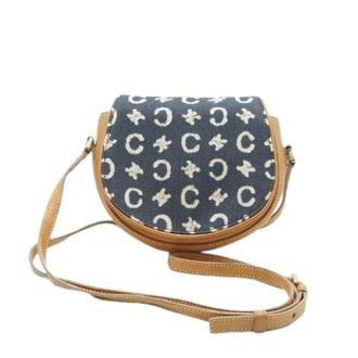 Celine Pre-owned Cross Body Bags, female, Blue, Size: ONE SIZE Pre-owned C Macadam Mini Rounded Crossbody Bag