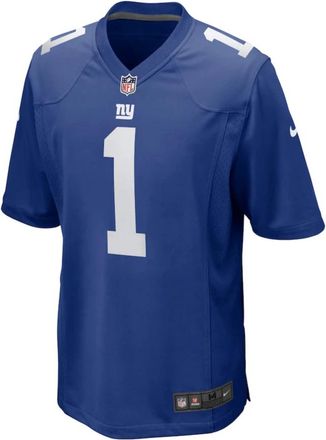 Nike Royal Giants Malik Nabers NFL Shirt - Heren - Fitness - Blauw - S - Fitness