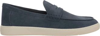 Hogan Su&egrave;de loafers met rubberen zool - Heren - Loafers - Blauw - 39 EU - Su&egrave;de - Schoenen