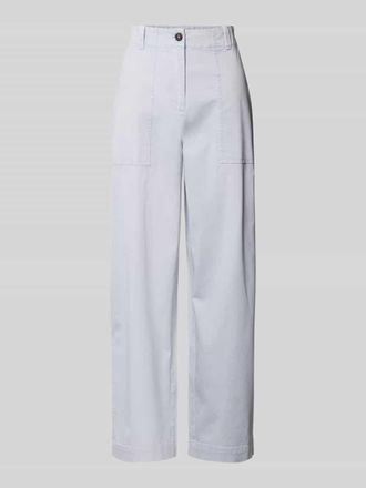Marc O'Polo Barrel Fit Hose aus Baumwoll-Mix in Hellblau, Gr&ouml;&szlig;e 34
