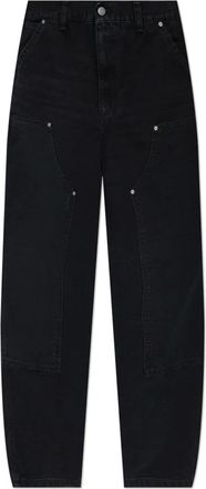 Carhartt Work in Progress Donna, Jeans, Nero, XS, new