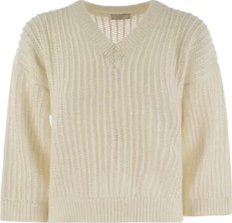 PESERICO Peserico Tricot Sweater With Micropaillettes