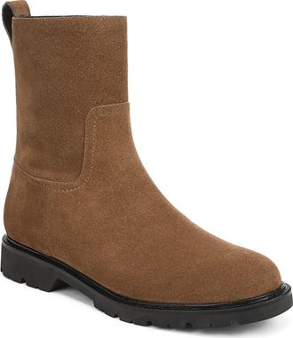Vince Sidney Lug Sole Boot in Elmwood Leather at Nordstrom, Size 5.5