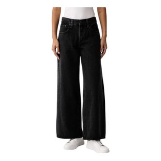 Levi's Dames, Jeans, Zwart, Maat: W30 L30 Katoen