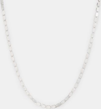 AllSaints Brass Axel Hexagon Chain Necklace, Size: 20inch