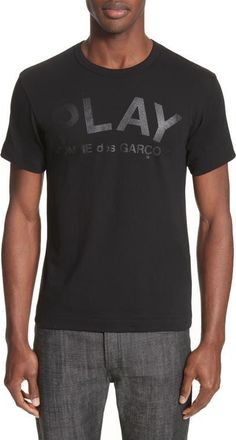 Comme Des Garçons Graphic T-Shirt in Black at Nordstrom, Size Medium