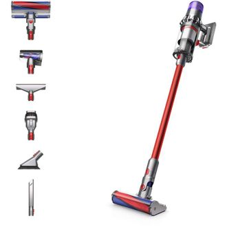 Dyson V11 Fluffy Aspiradora Sin Cable - 185 Aw, 60 Min De Autonom&iacute;a, Cepillo Con Suave Cabezal Giratorio, Minicepillo Motorizado, 3 Modos De Potencia, Panta