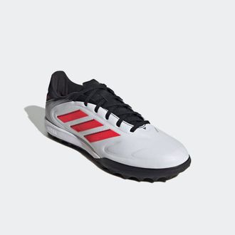 adidas Fussballschuh ADIDAS PERFORMANCE COPA PURE 3 LEAGUE TF, Damen, Gr. 39, weiss (cloud wei&szlig;, lucid rot, core schwarz), Synthetik, Schuhe Fussballschuh