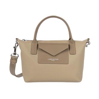 Lancaster Storm Kba Crossbody Tas - Dames - Tassen - Beige - Maat: ONE Size Leer