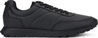 HUGO BOSS Sneakers - Heren - Sneakers - Zwart - 44 EU - Polyester - Schoenen