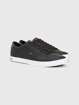Tommy Hilfiger Zapatillas Essential vulcanizadas de piel