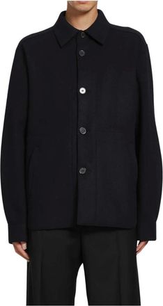 Harris Wharf London Chaqueta Camisera - Jackets - Hombre - Azul - L