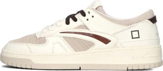 D.A.T.E. Torneo Sneakers - Heren - Sneakers - Beige - 40 EU - Katoen - Schoenen