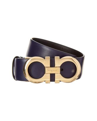 Ferragamo Dnu Ferragamo Gancini Reversible & Adjustable Leather Belt
