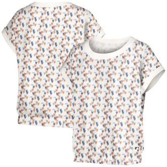 Lusso Womens Lusso White New York Mets Madge Dolman Tri-Blend T-Shirt at Nordstrom, Size X-Large