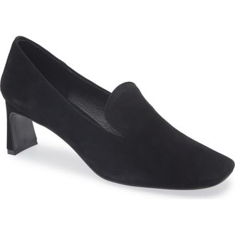 Jeffrey Campbell Tidy Loafer Pump in Black Suede at Nordstrom Rack, Size 8.5