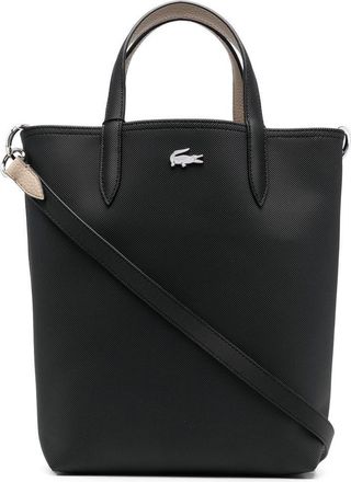 Lacoste Anna reversible tote bag - women - PVC - OS - Black