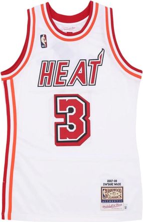 Mitchell & Ness HWC Jersey 2007 No. 3 - Heren - Fitness - Wit - L - Polyester - Fitness