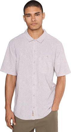 Royal Robbins Salathe Sun Shirt Short Sleeve Mens Clothing Soapstone Solar Print : 2XL, Polyester