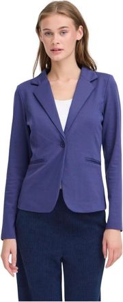 Ichi Ihkate BL Giacca - - Jackets - Donna - Blu - M
