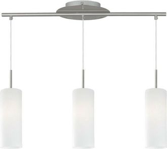 Eglo Eglo - Troy 3 - 3 Light Ceiling Pendant Bar Satin Nickel, E27