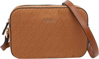 Liu Jo Brown Logo Crossbody Bag