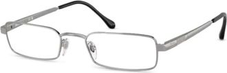 Sferoflex rectangle-frame glasses - Silver