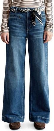 & Other Stories Wide Leg Jeans in Mid Wash at Nordstrom Rack, Size 12