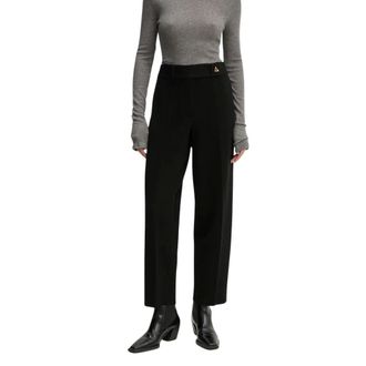 &Aacute;eron Broeken, Dames, Zwart, S, Polyester, Straight Broeken