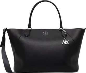 A|X Armani Exchange Tassen, Dames, Zwart, ONE Size, Tote Bags