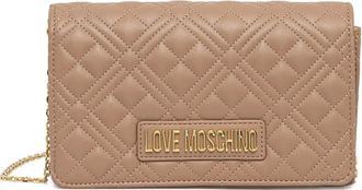 Love Moschino quilted-design chain-strap shoulder bag - Neutrals