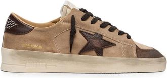 Golden Goose Stardan Suede Toe Nylon Tongue Suede Upper Leather Star And Heels