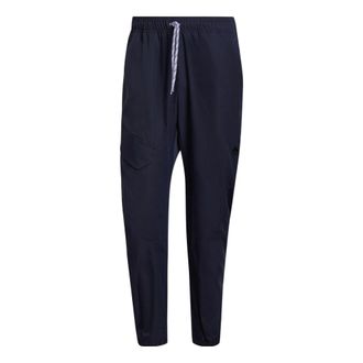 adidas Mens adidas O-shape Cargo Solid Color Lacing Casual Sports Pants/Trousers/Joggers Legendary Ink Blue HB6565