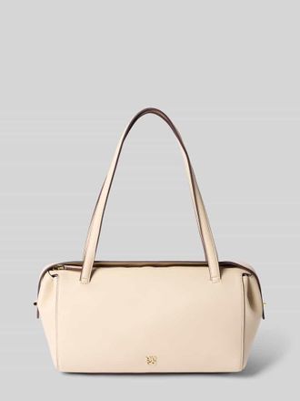 HUGO BOSS Henkeltasche in Leder-Optik Modell Meelo_Duffle in Ecru, Gr&ouml;&szlig;e 1