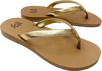 Malvados Womens Marley Sandal In Golden