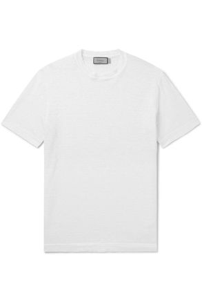 Canali Slim-Fit Linen T-Shirt