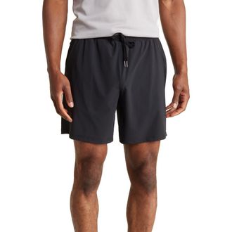 90 Degree by Reflex Warp Sonic 7 Active Shorts in Black at Nordstrom Rack, Size X-Large