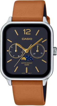 Casio Collection Mens Brown Watch MTP-M305L-1AVER Leather - One Size